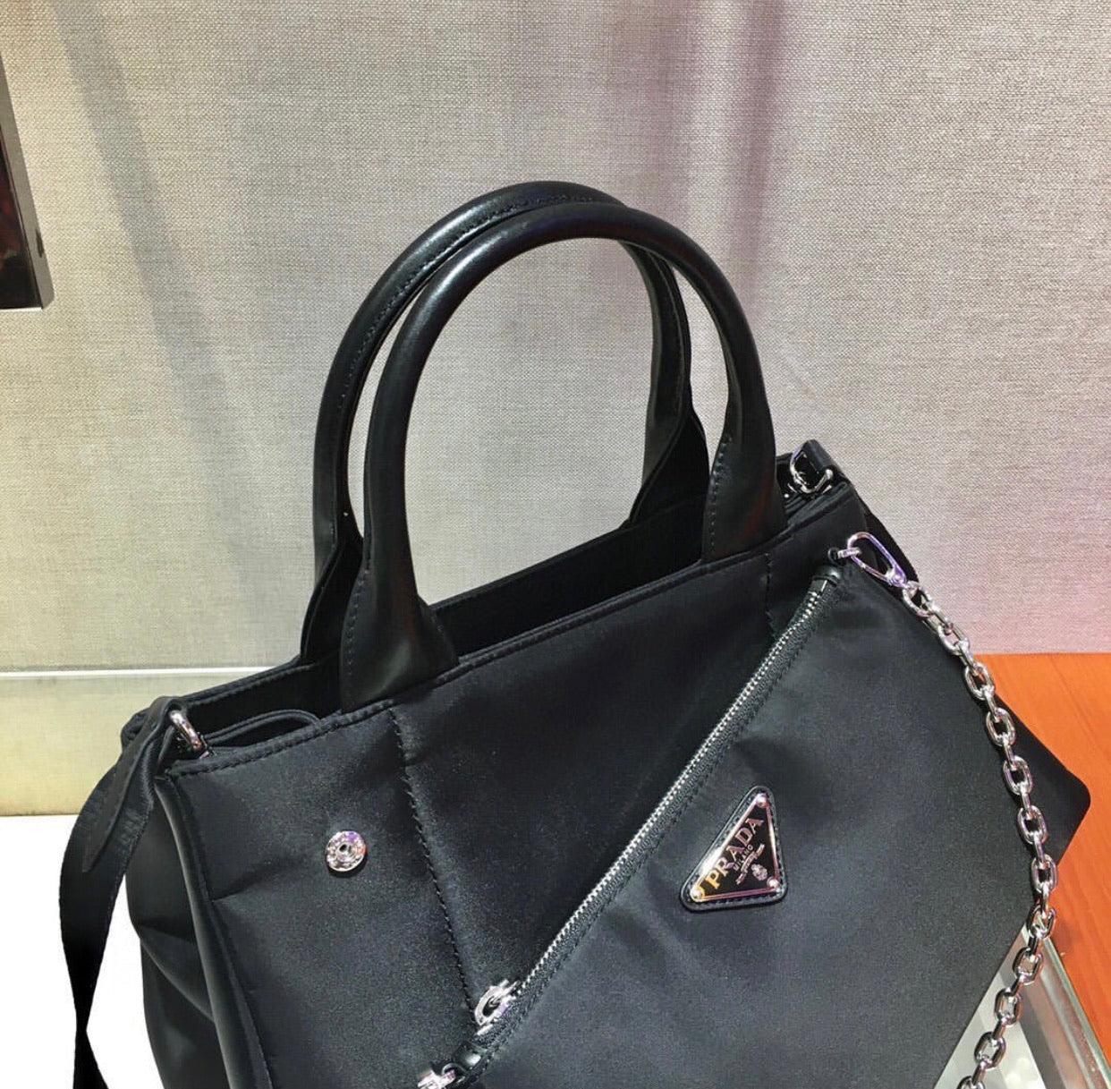 Nylon Tote Bag