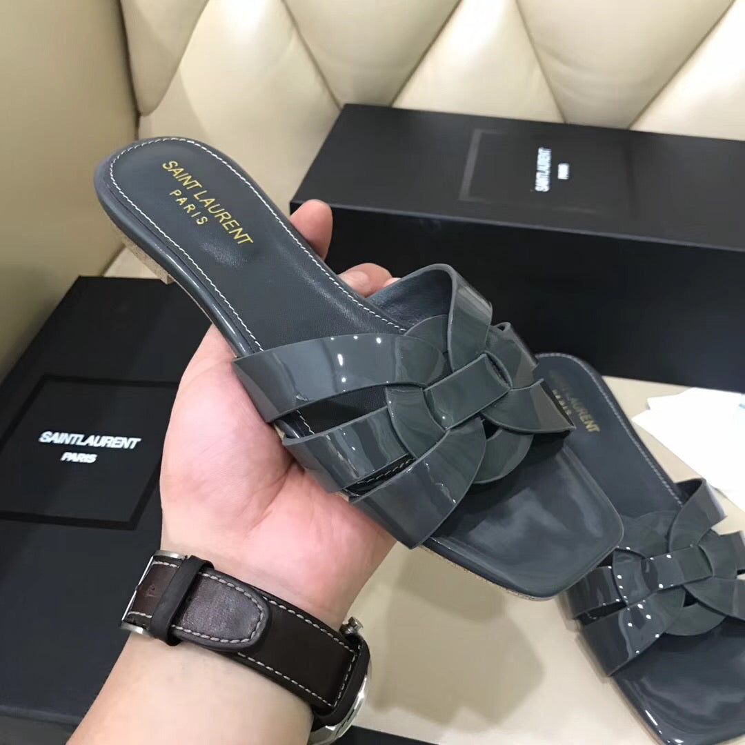 Tribute Patent Sandals