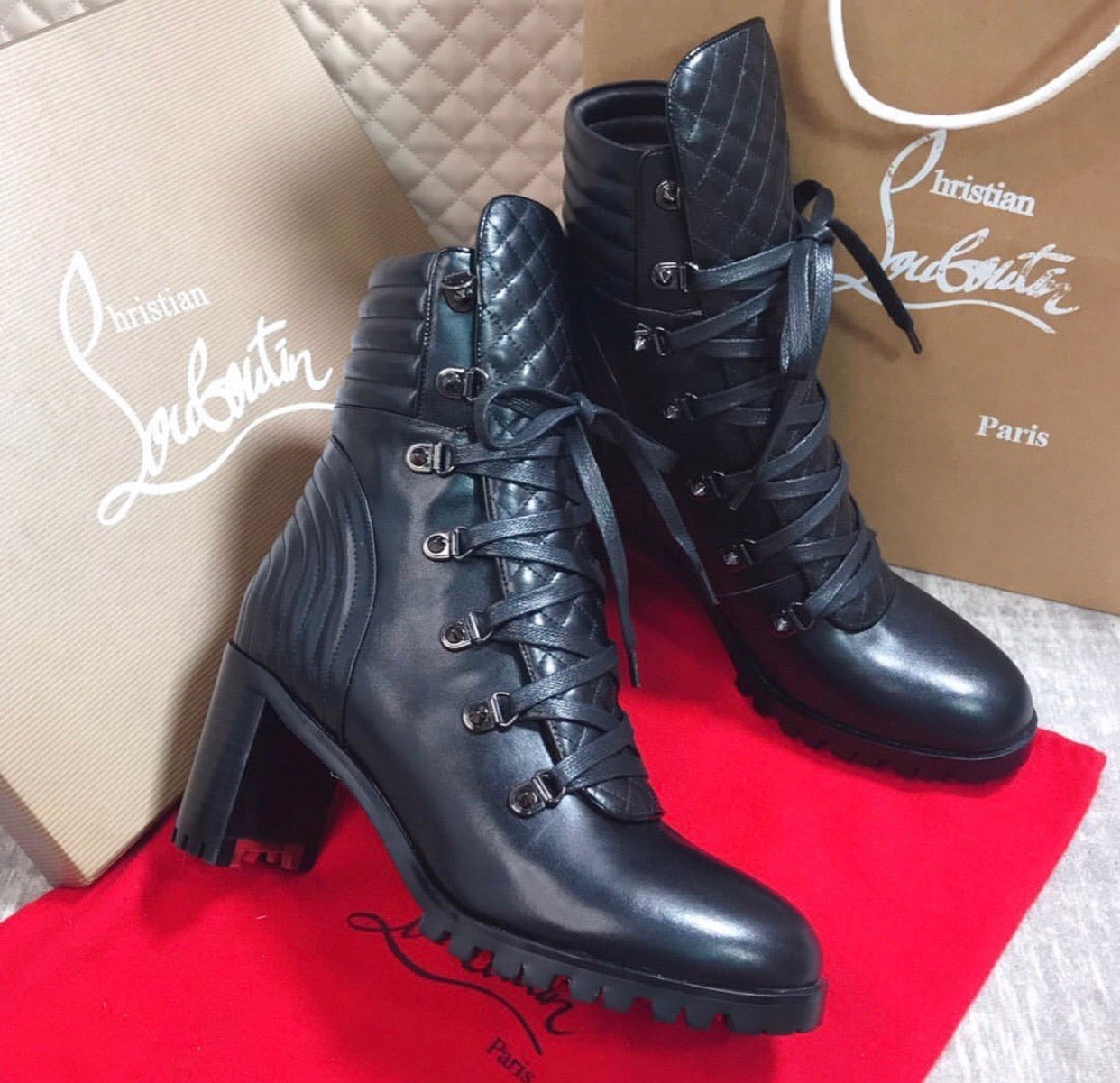 Lace Boots