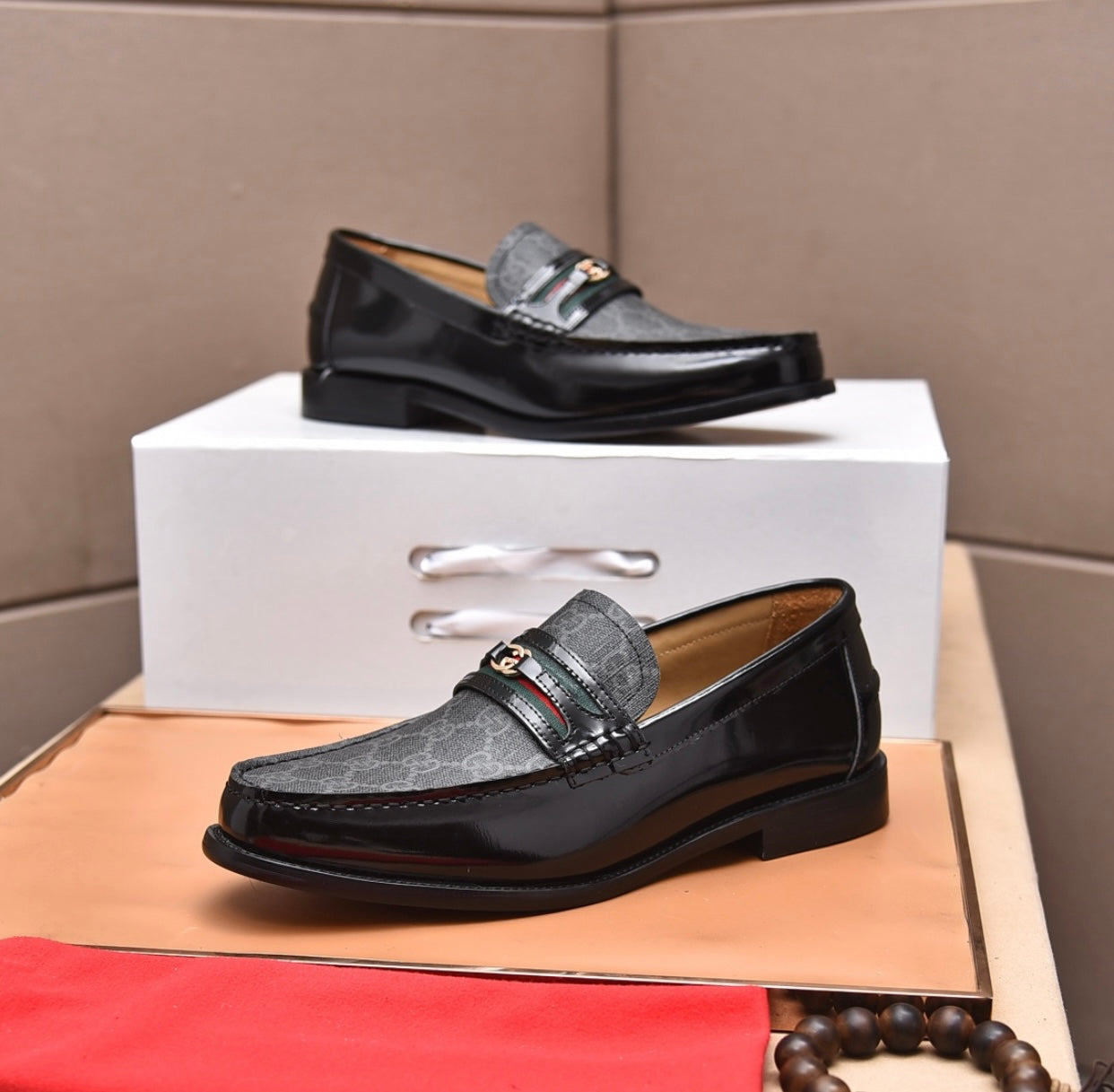 Leather Loafers