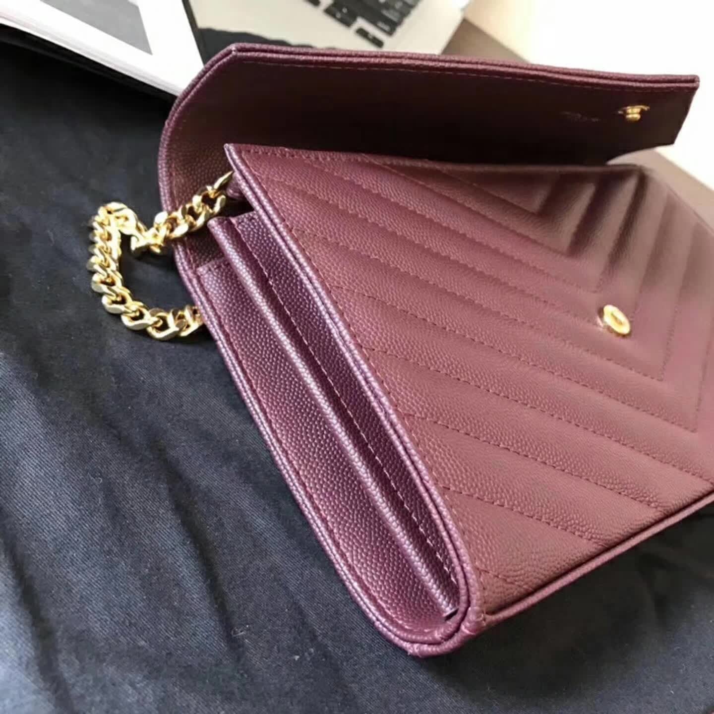 Monogram Chain Clutch