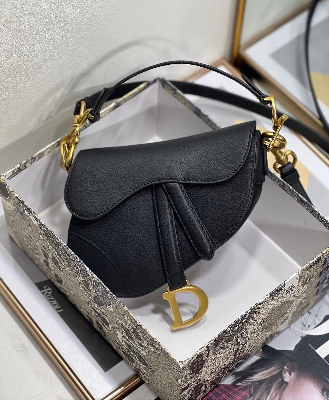 Saddle Bag with Strap