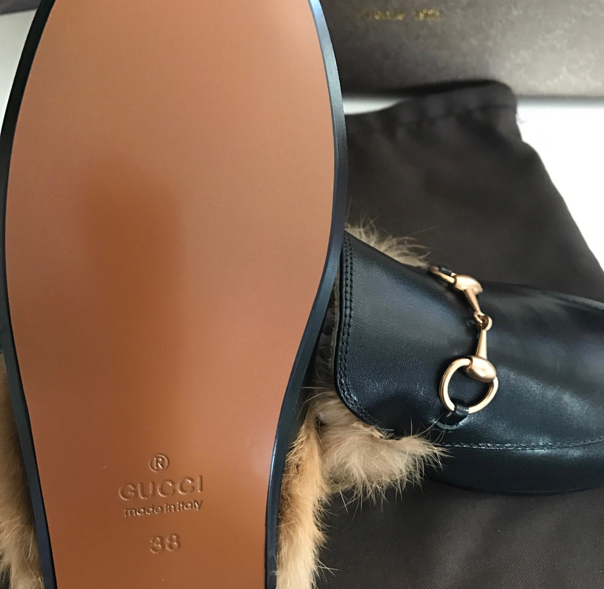 Princetown Fur Slippers