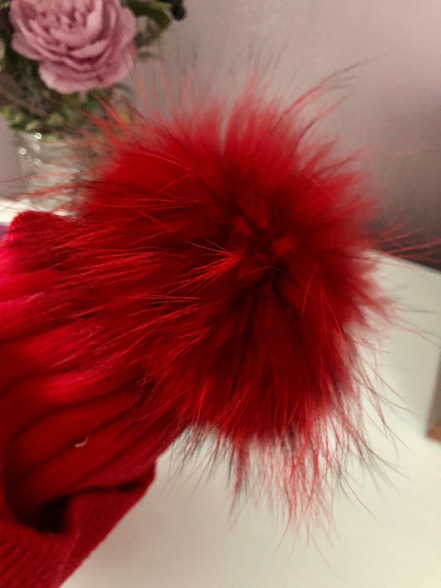 Fur Pom Hat