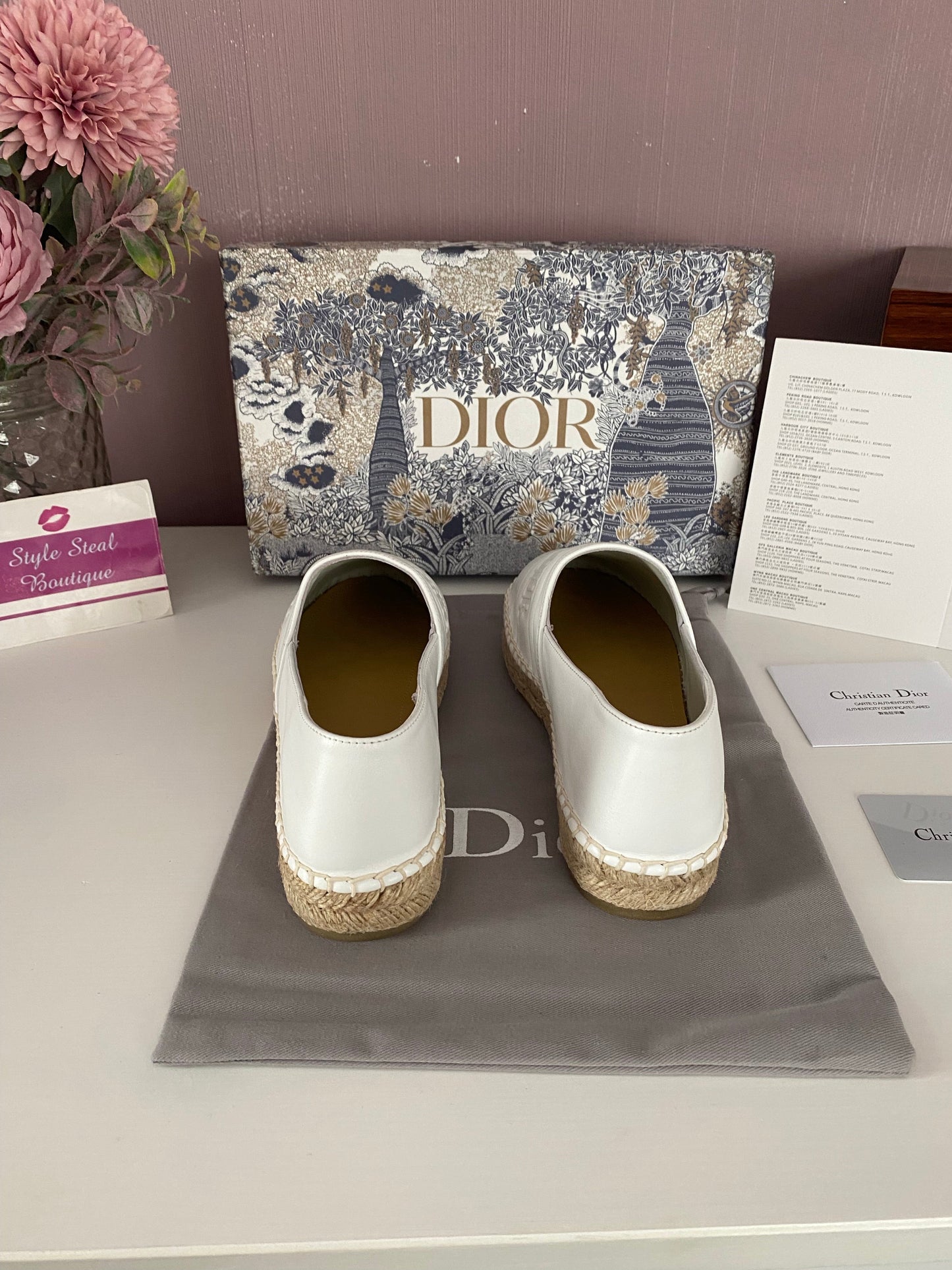 Leather Espadrilles