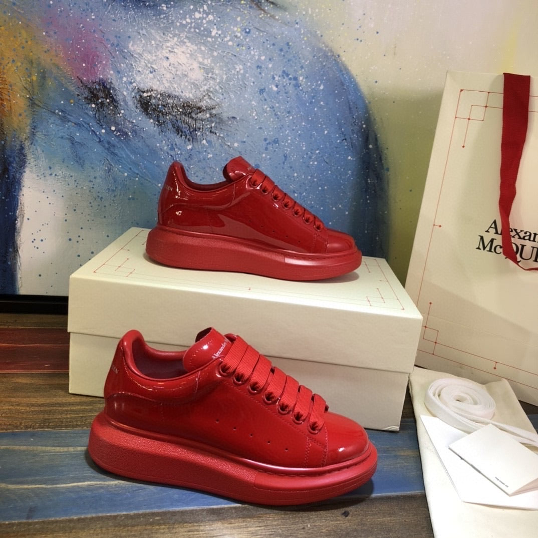 Oversized Sneaker Patent Ladies