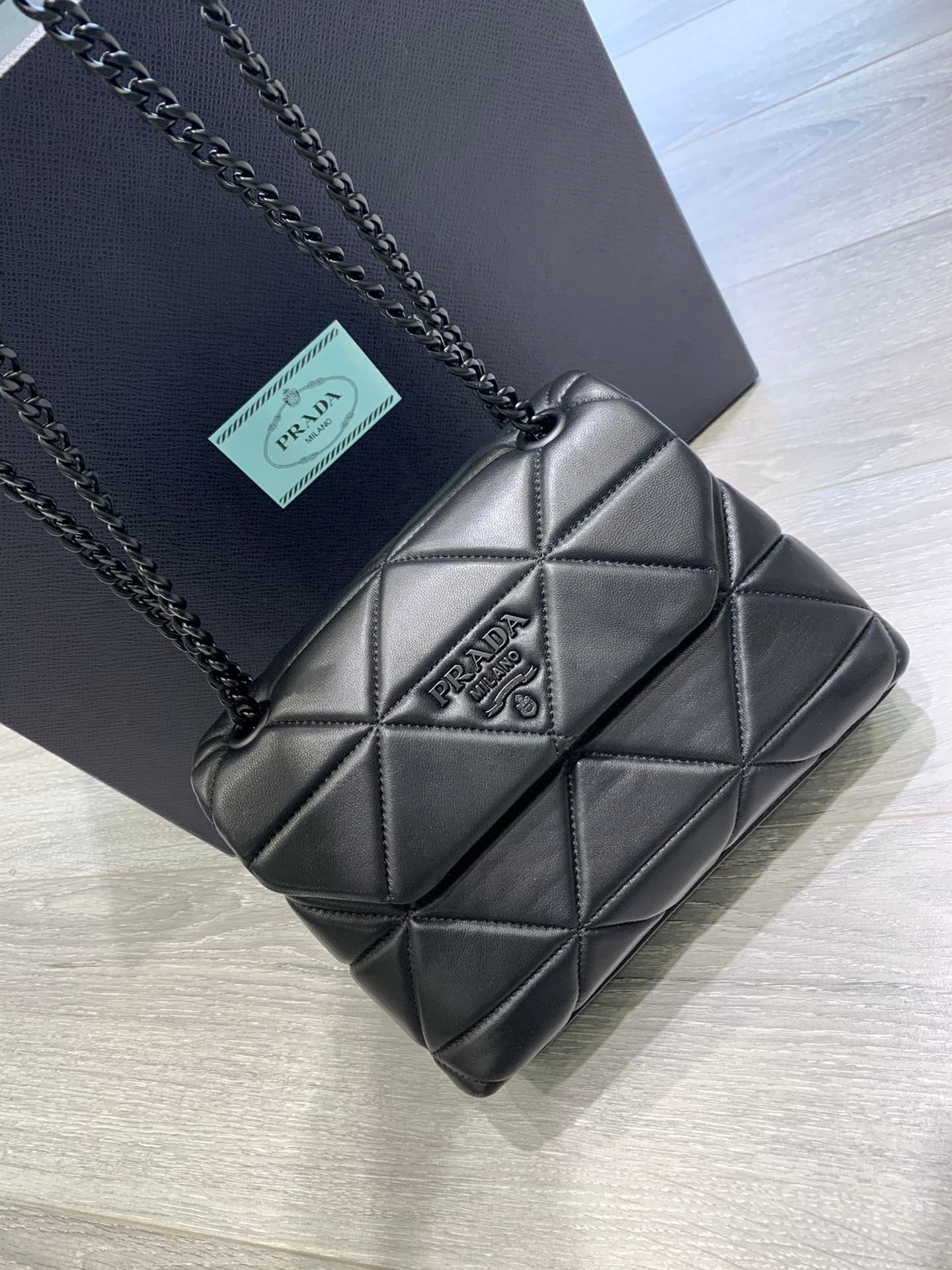 Spectrum Nappa Shoulder Bag