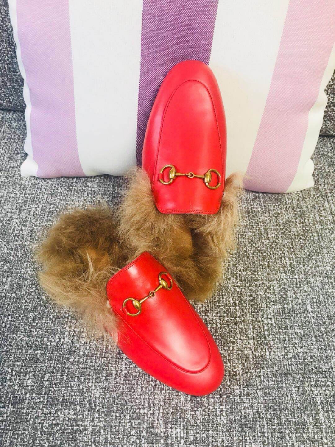 Princetown Fur Slippers