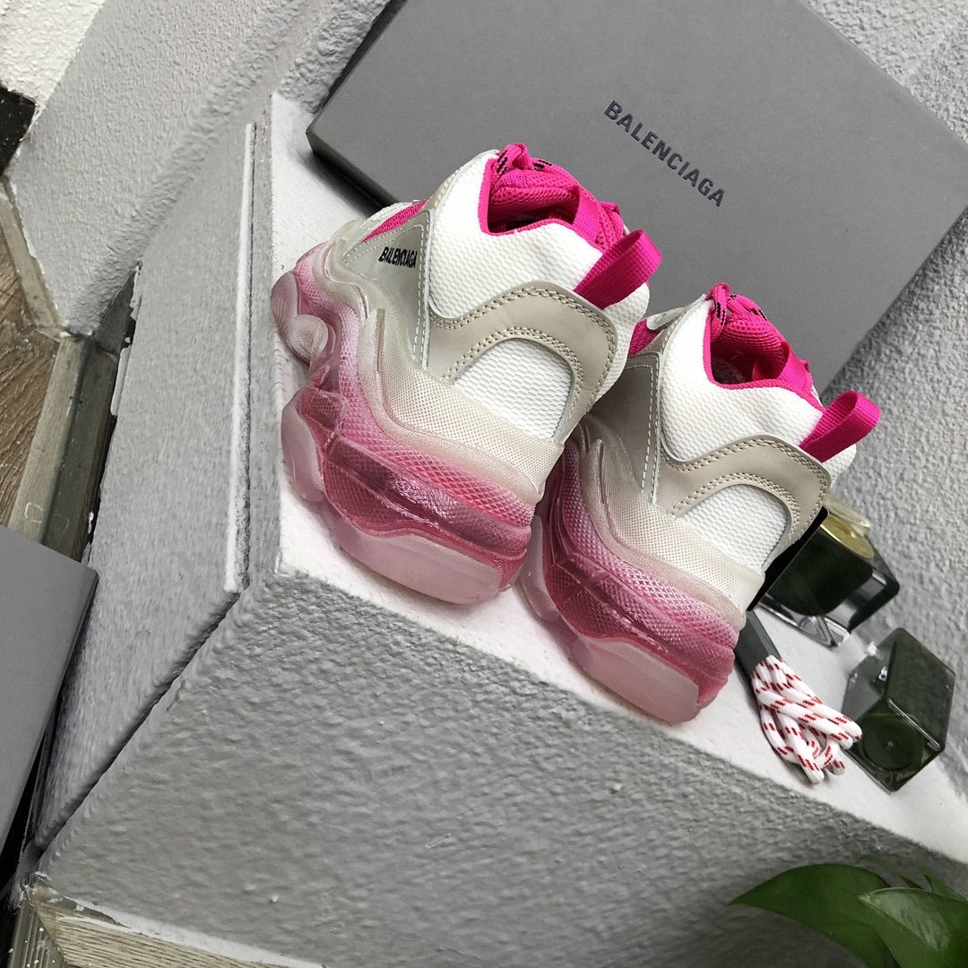 Triple S Clear Sole Whites