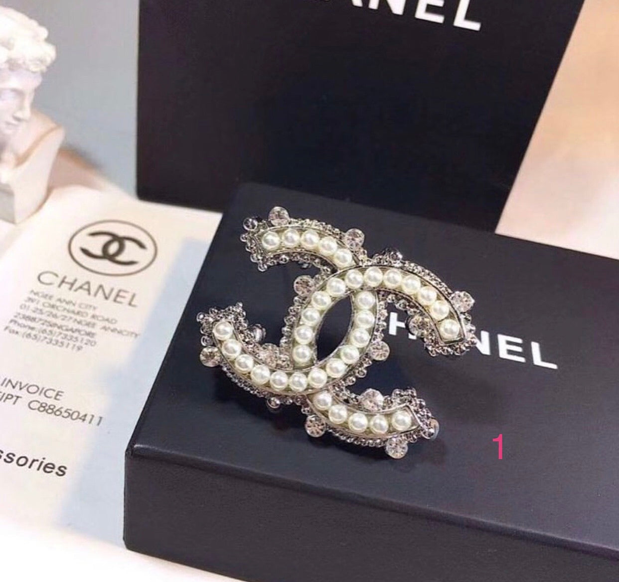 CC Brooch