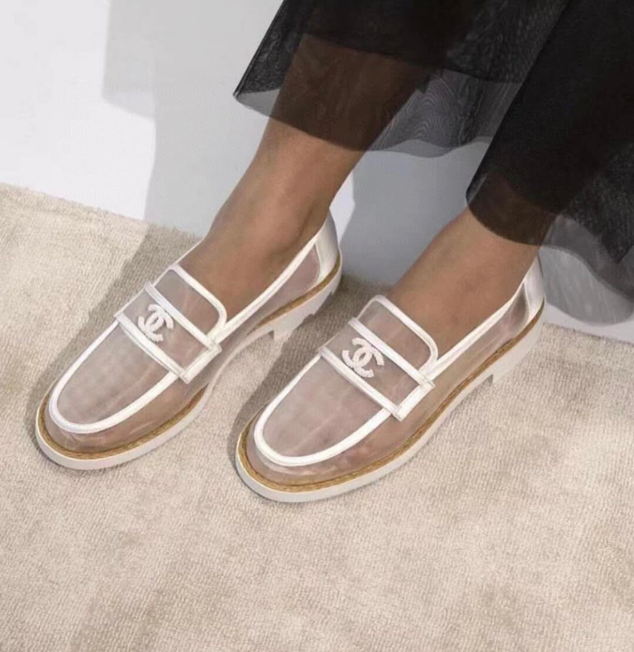 CC Mesh Loafers