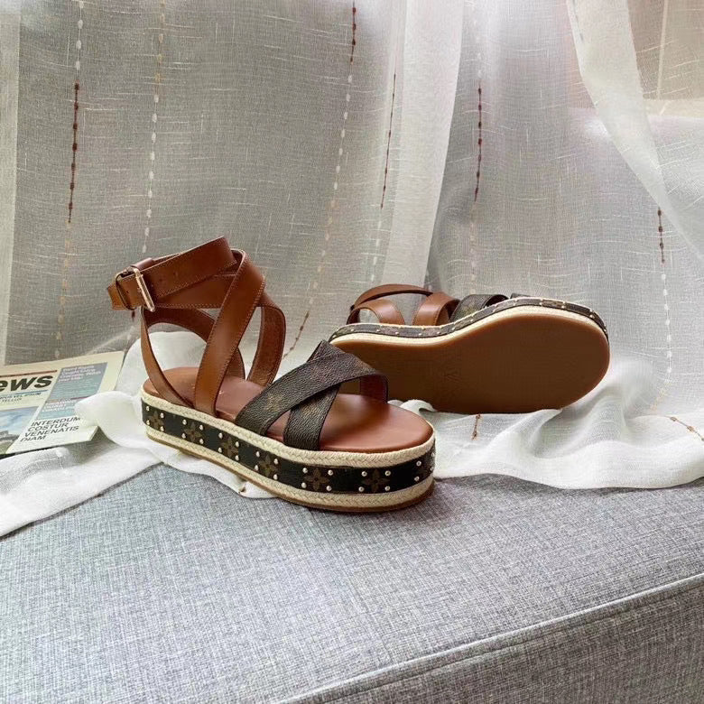 Boundary Flatform Sandals
