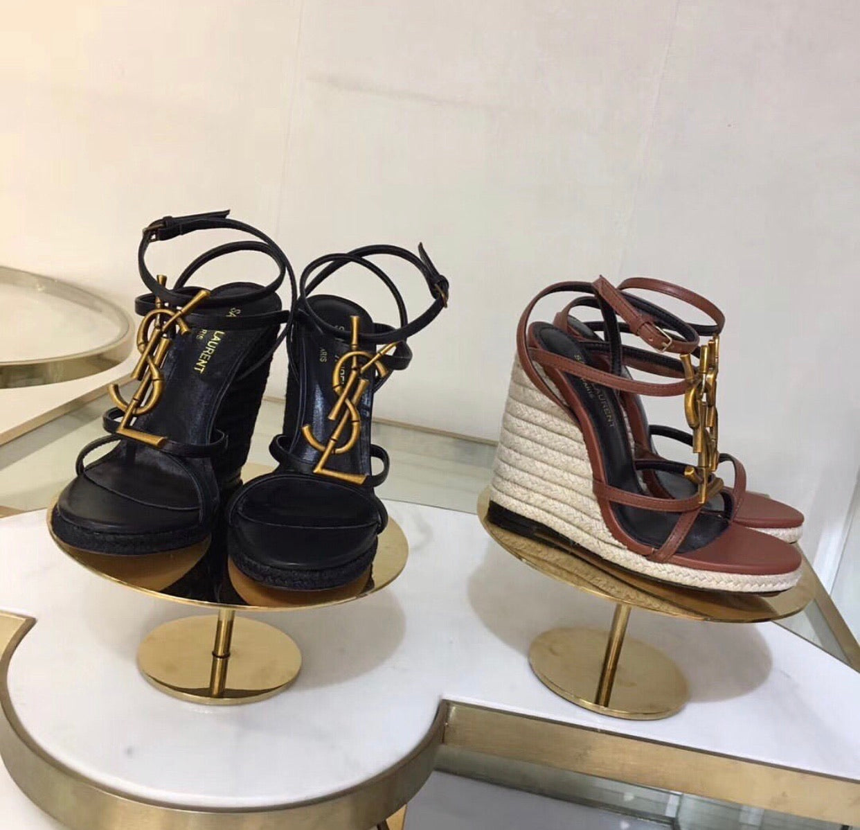 Cassandra Bamboo Wedges