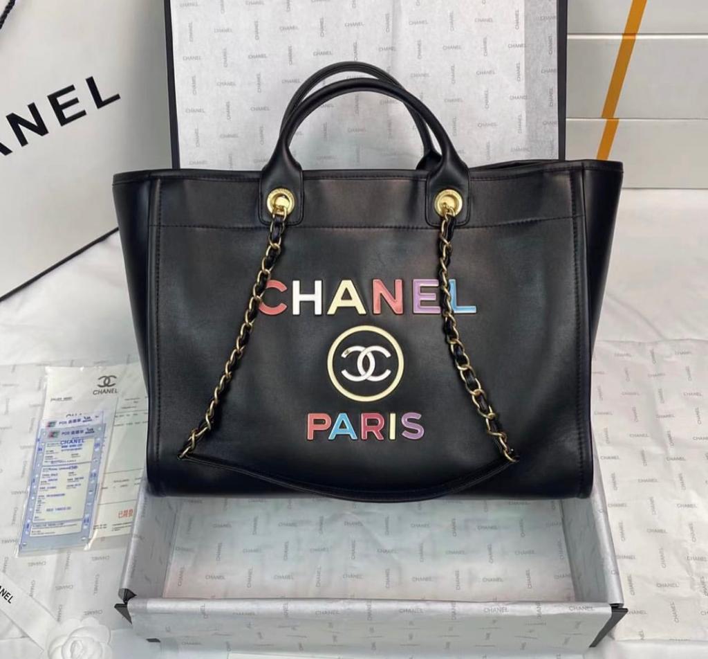 Deauville Leather Tote