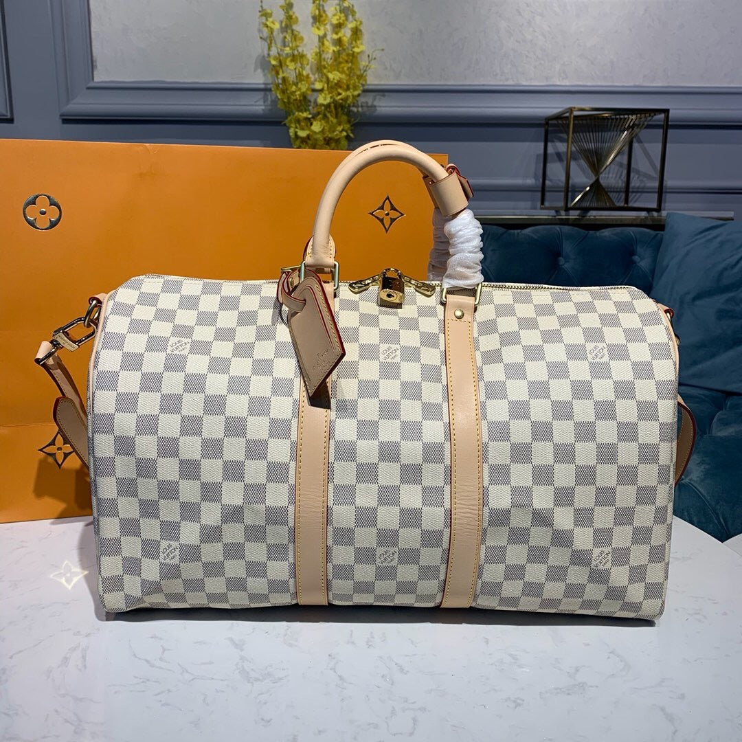 Keepall Damier Azur