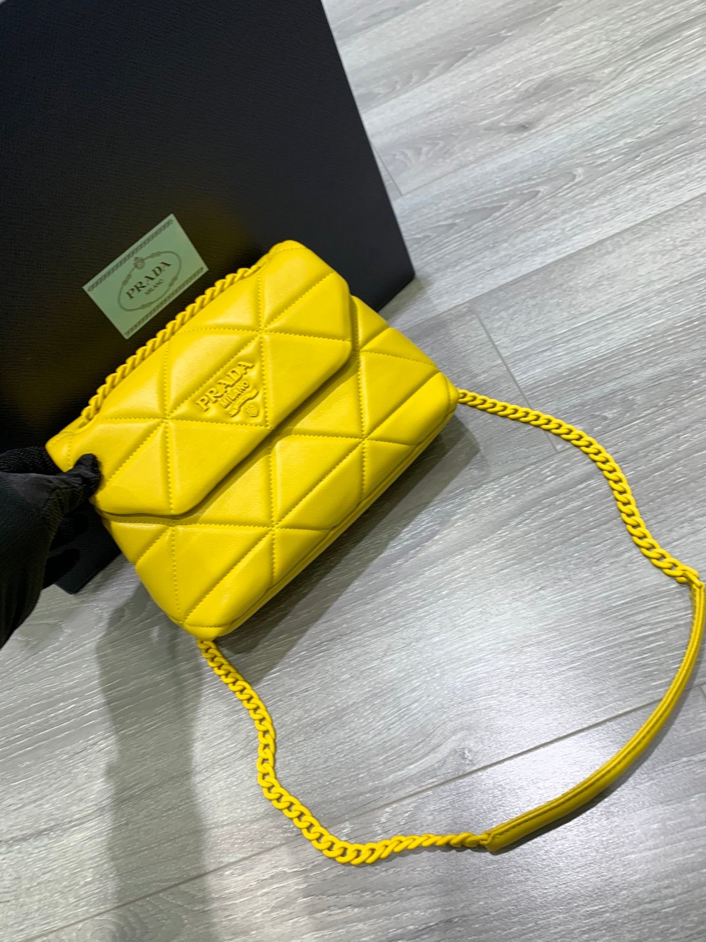 Spectrum Nappa Shoulder Bag