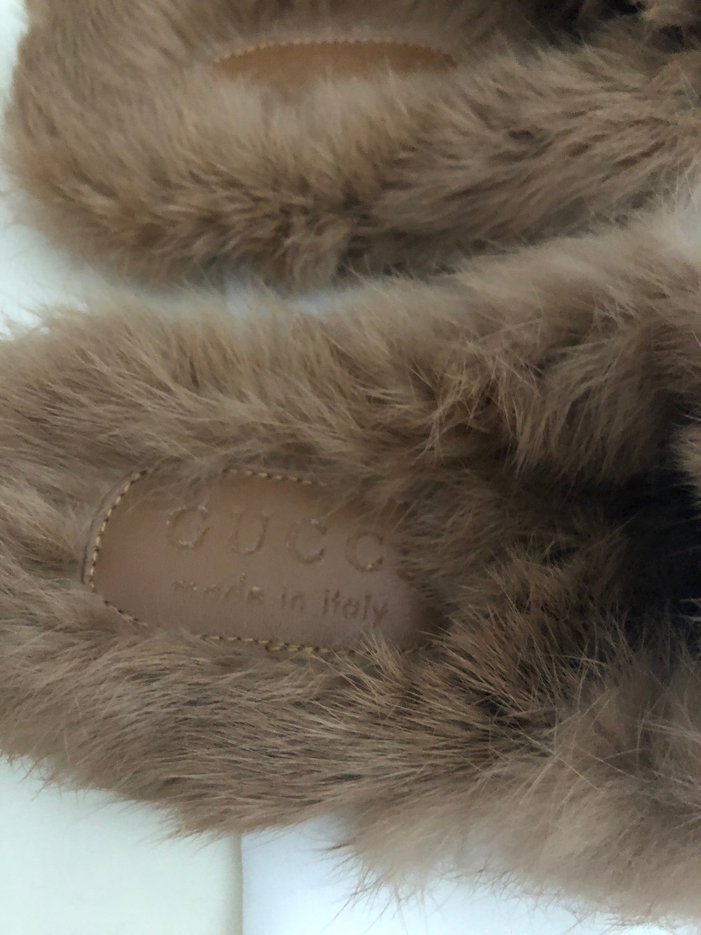Princetown Velvet Fur Slippers