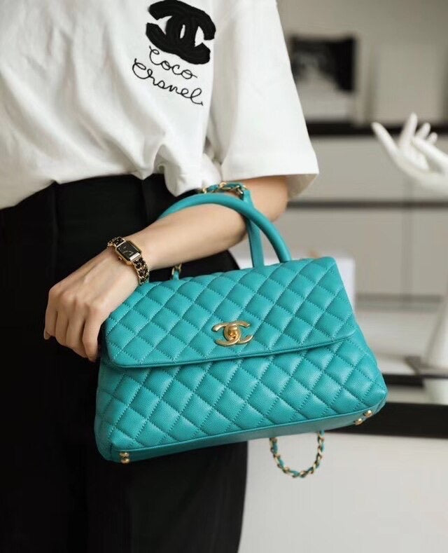 Top Handle Flap Bag