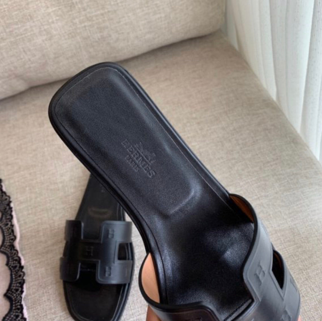 Embossed Oran Sandals