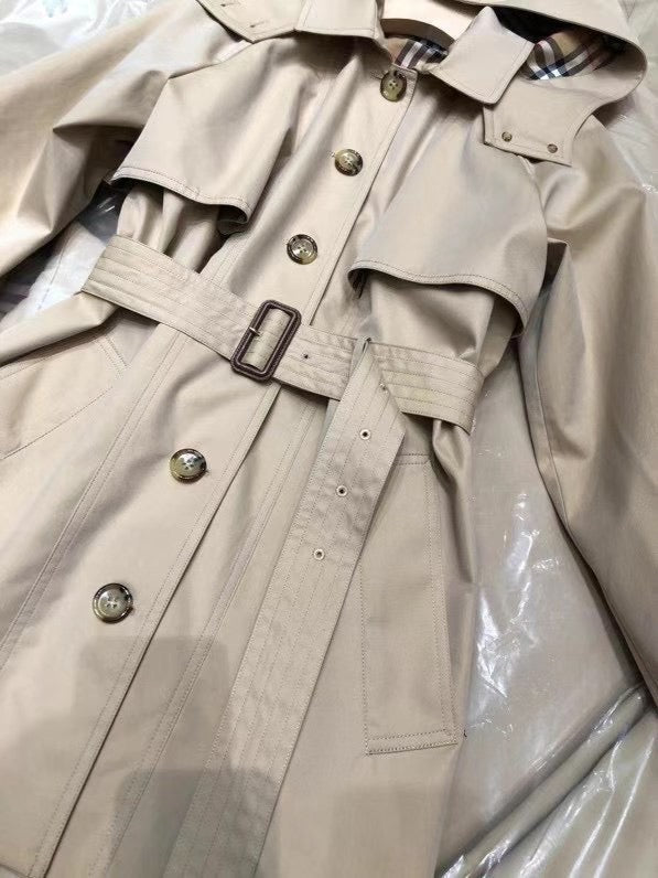 Hooded Trench Coat