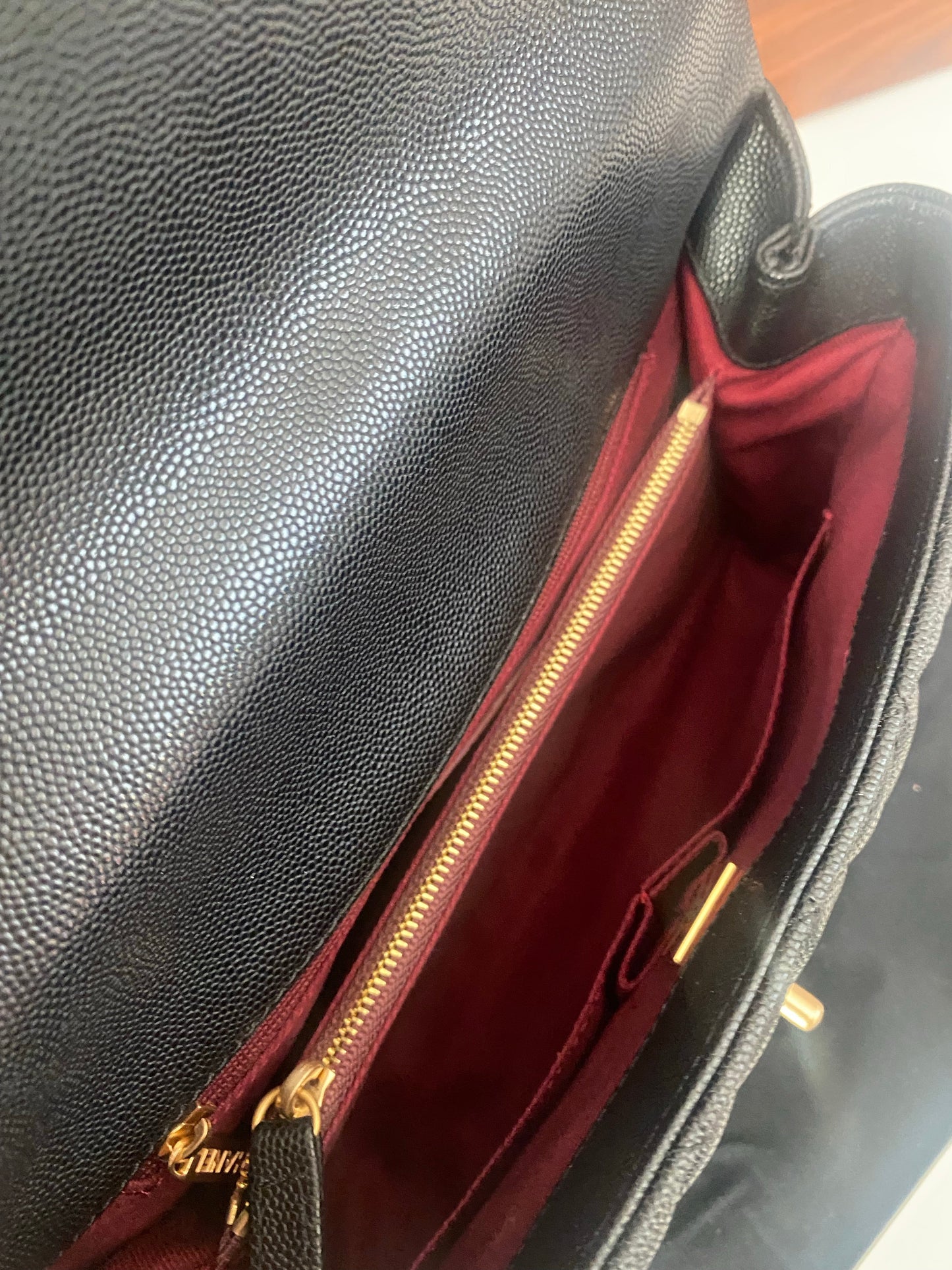 Top Handle Flap Bag