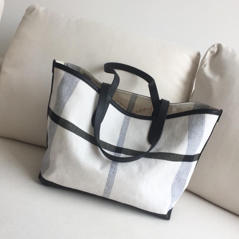 Reversible Canvas Tote
