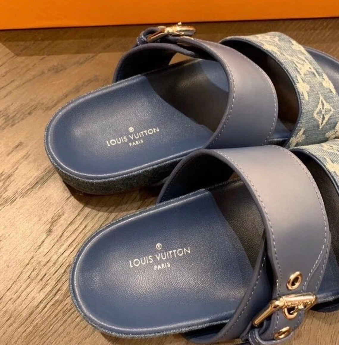 Bom Dia Denim Mules