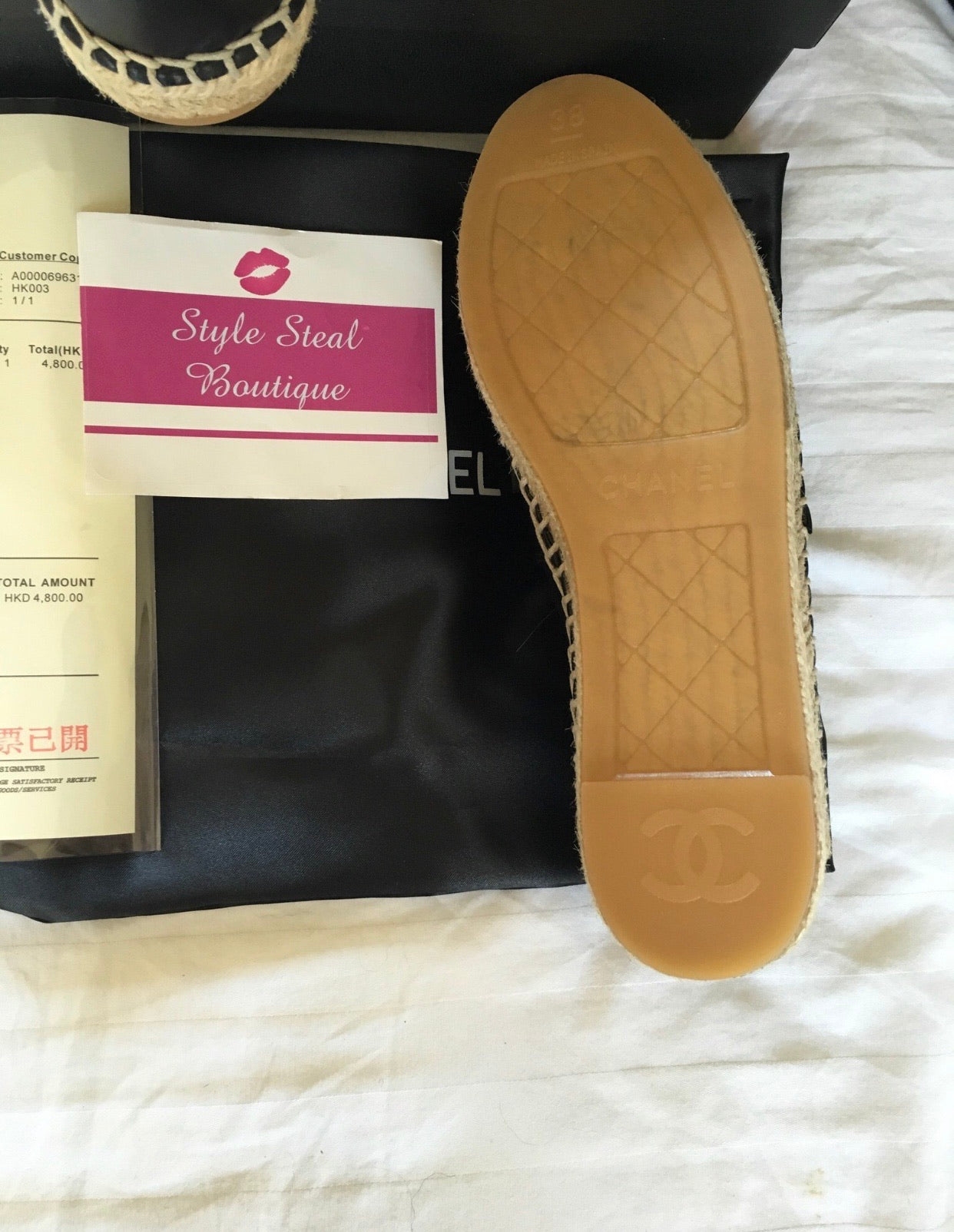 Leather Espadrilles