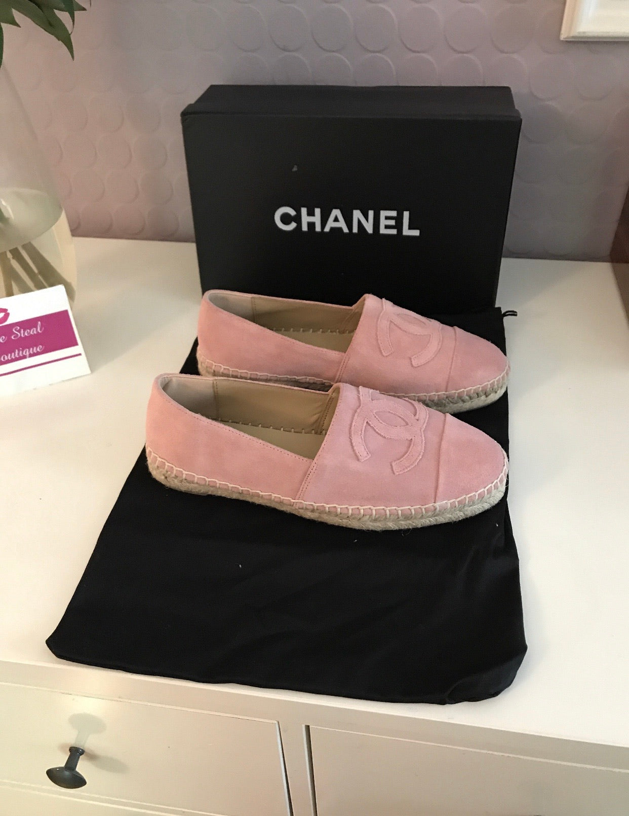 Suede Espadrilles