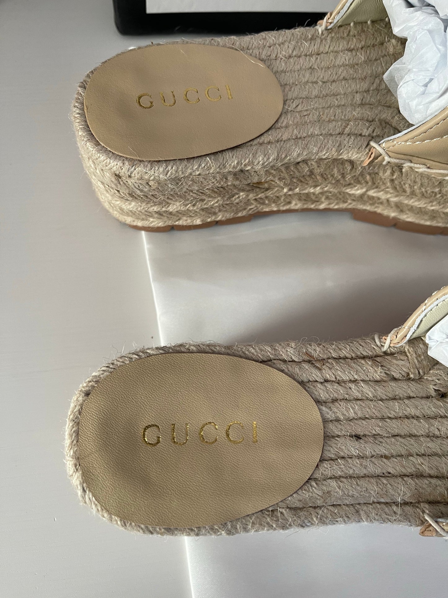 Leather Espadrille Sandals
