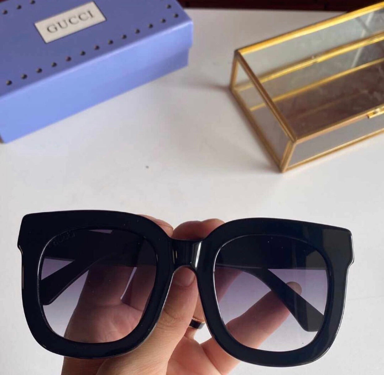 Round Frame Sunglasses with Star