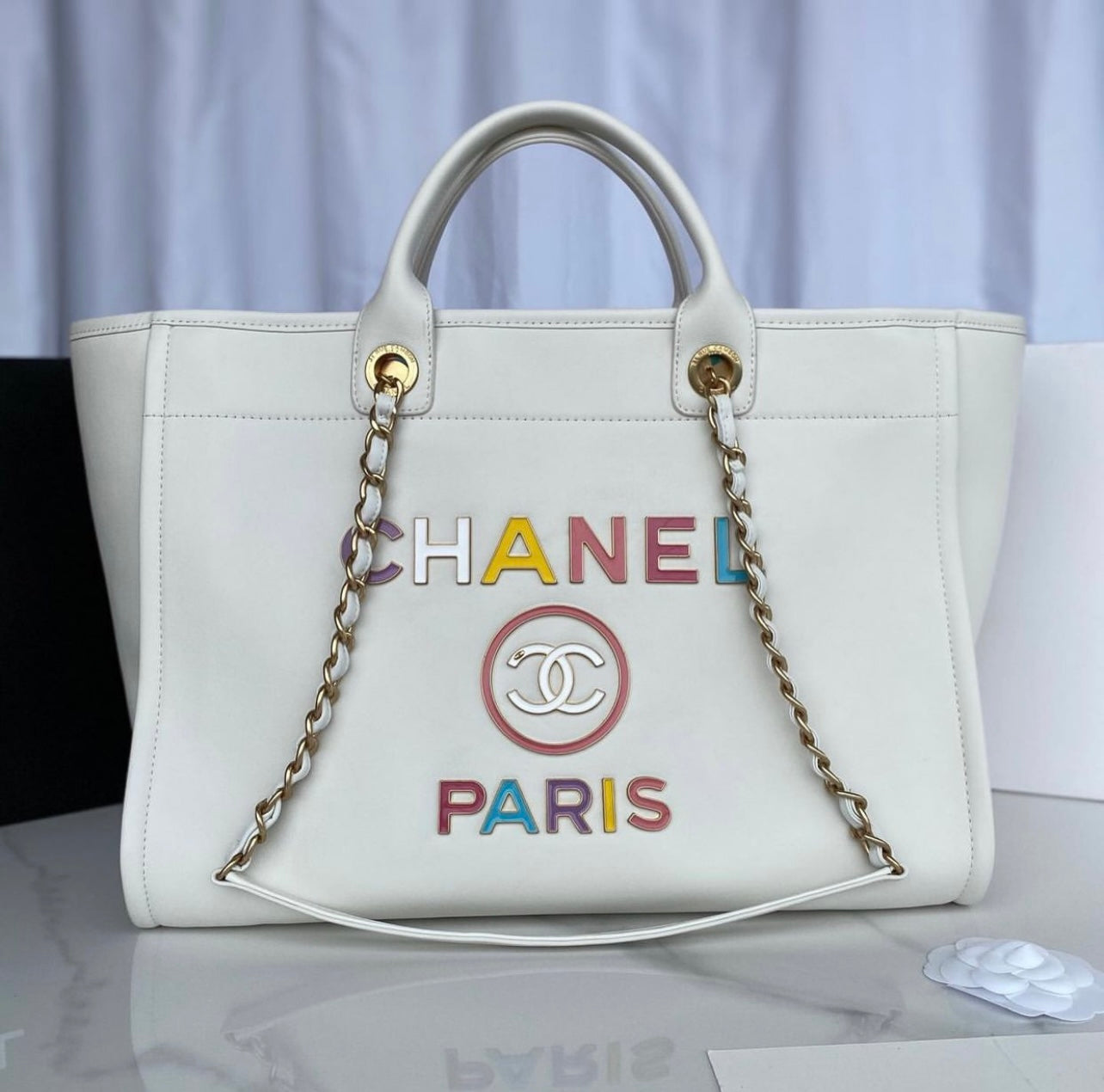 Deauville Leather Tote