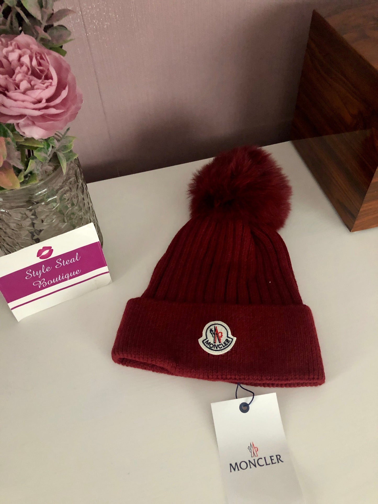 Fur Pom Hat