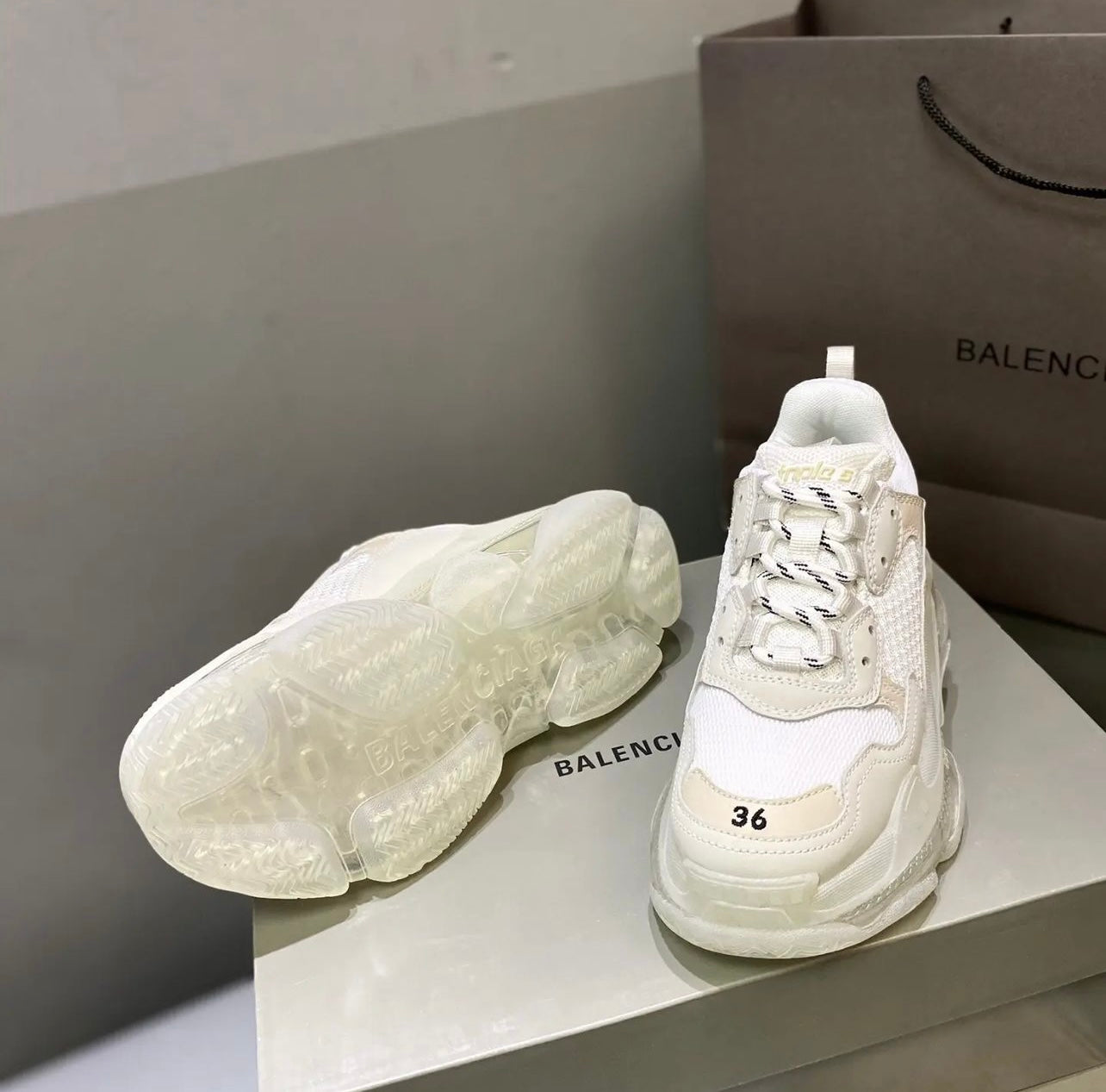 Triple S Clearsole Trainers