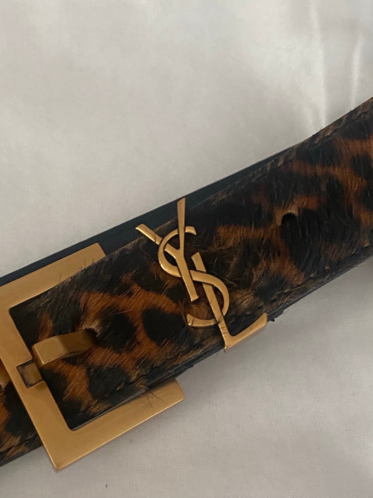 Monogram Thin Belt