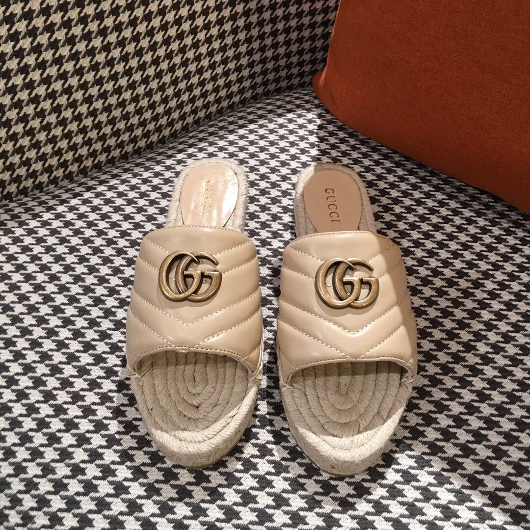 Leather Espadrille Sandals