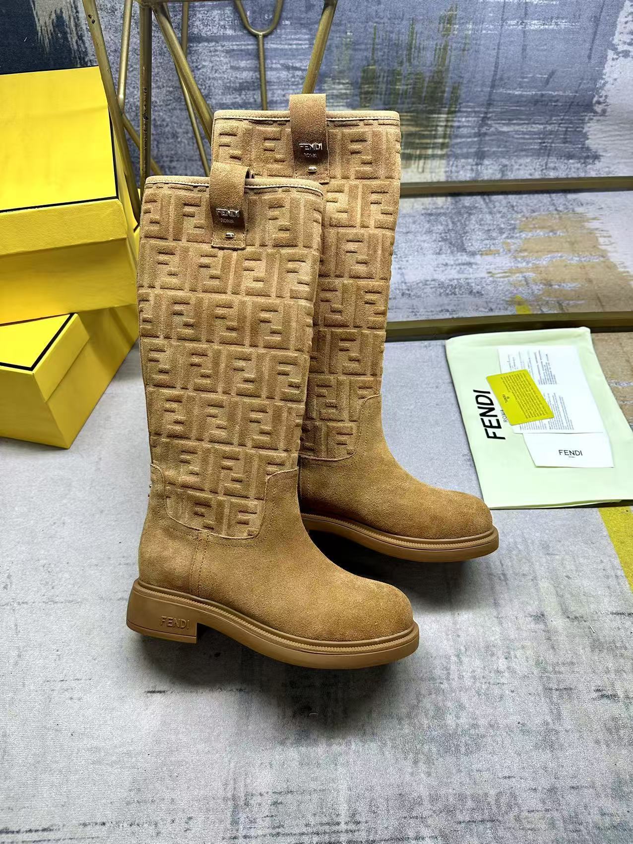 FF Suede Boots