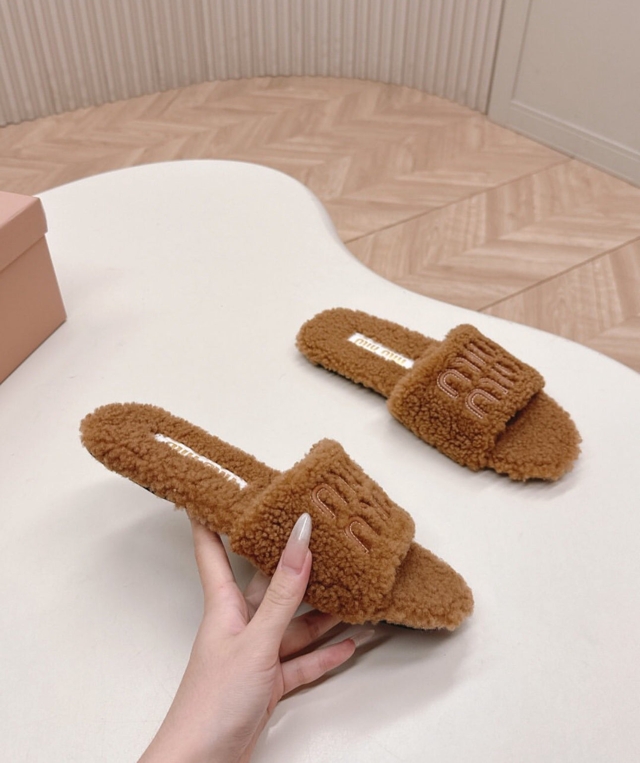 Shearling Slippers