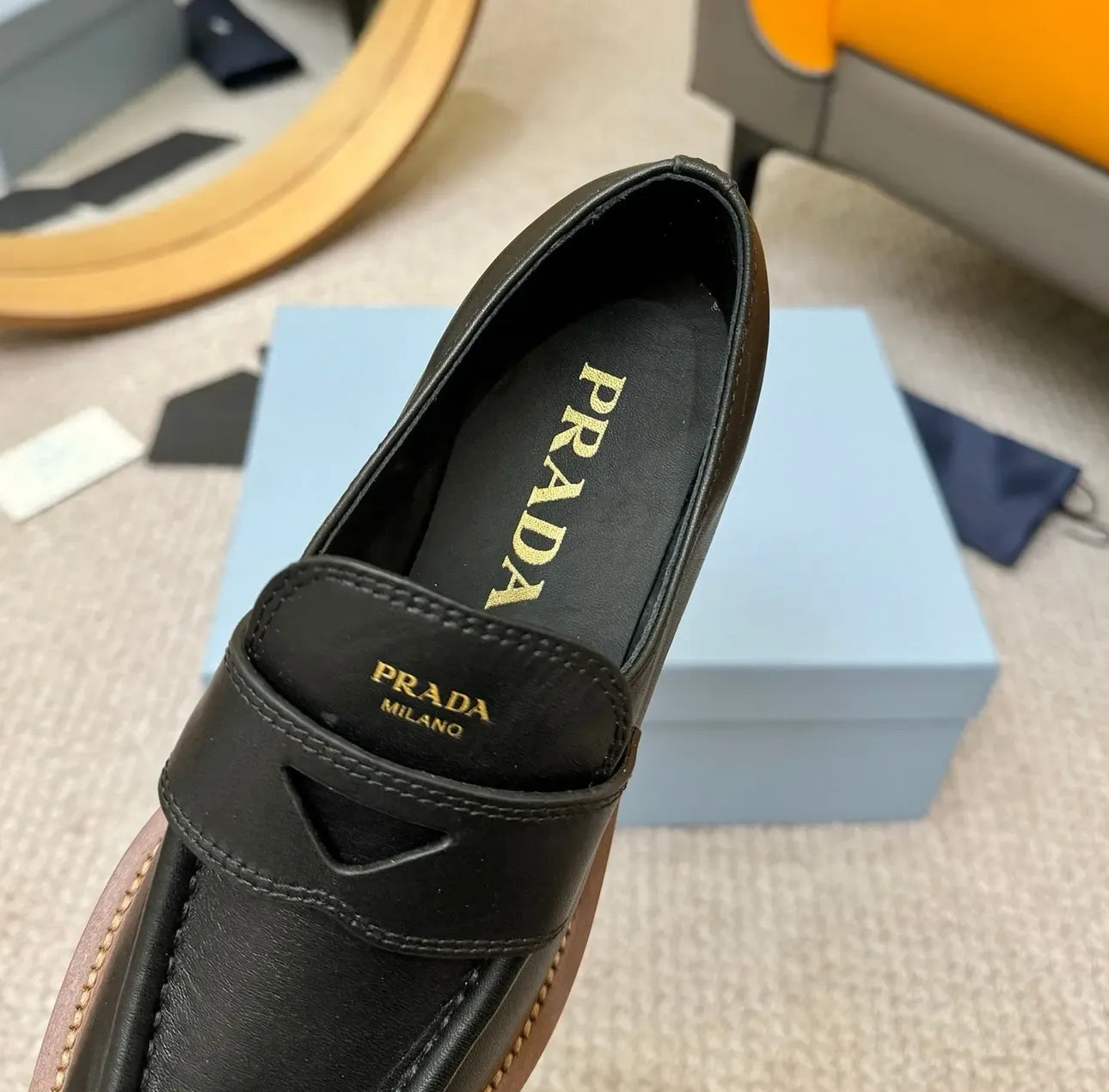 Leather Loafers