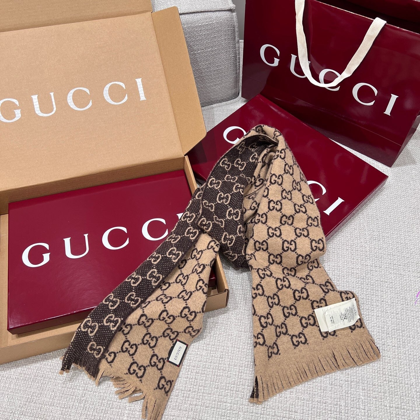 GG Cashmere Scarf