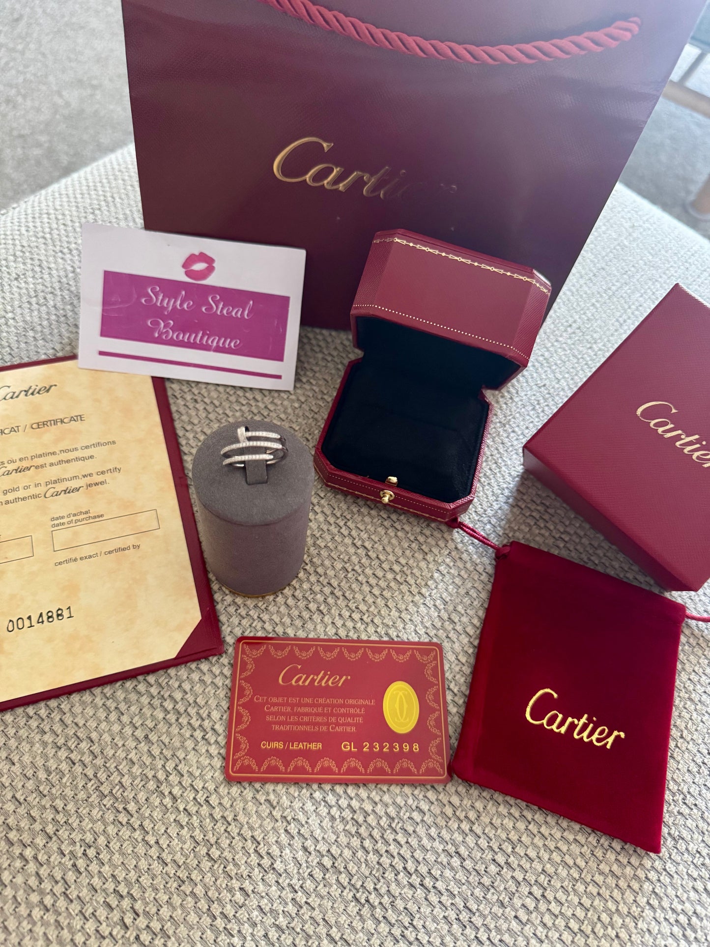Original Quality Juste Un Clou Double Ring