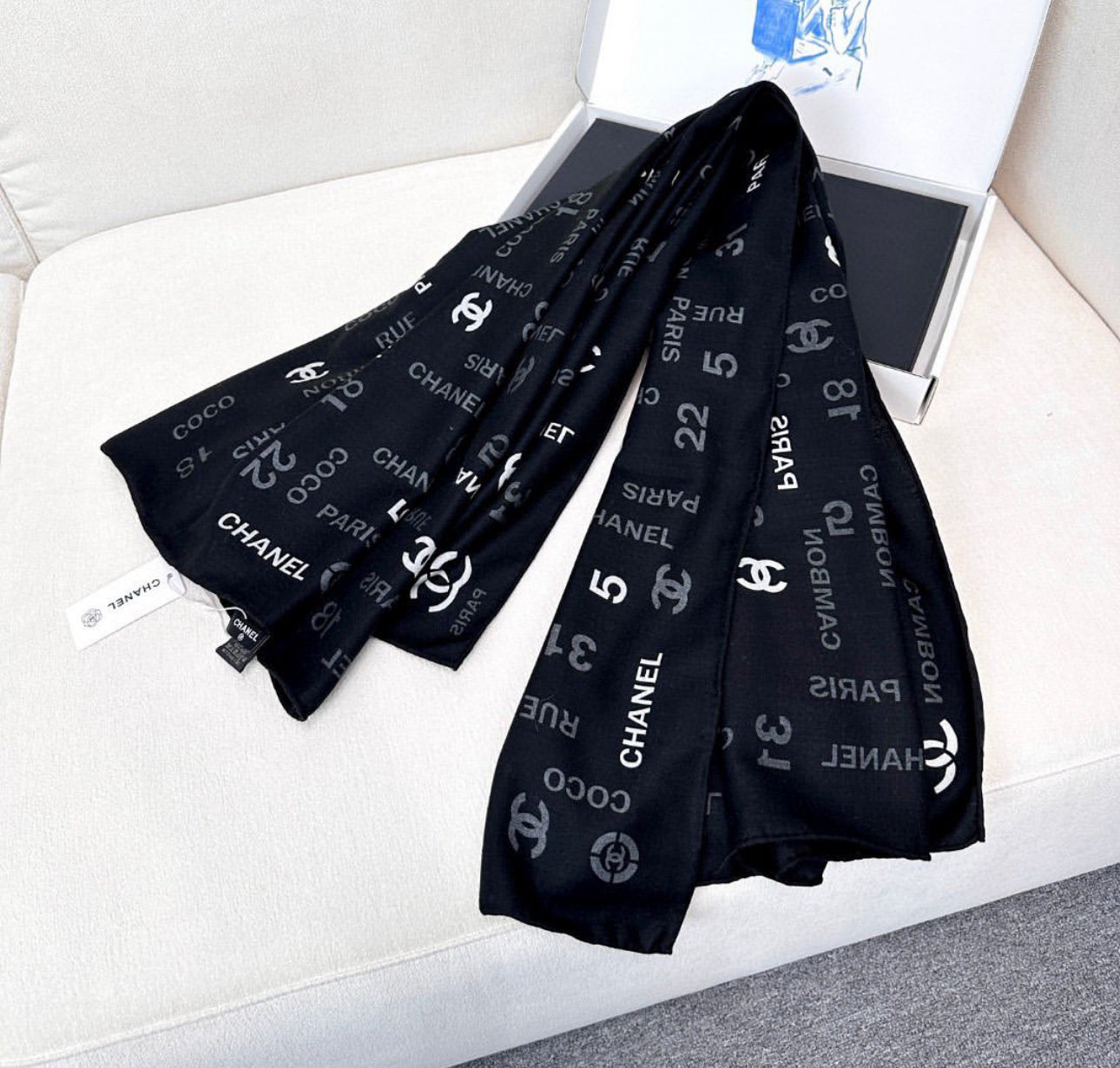 CC Silk Scarf