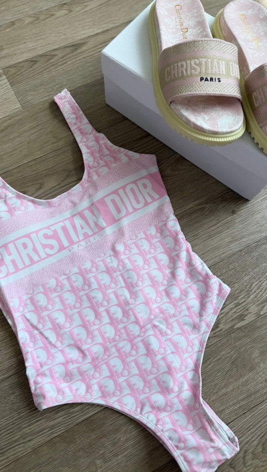 Baby pink swimsuit