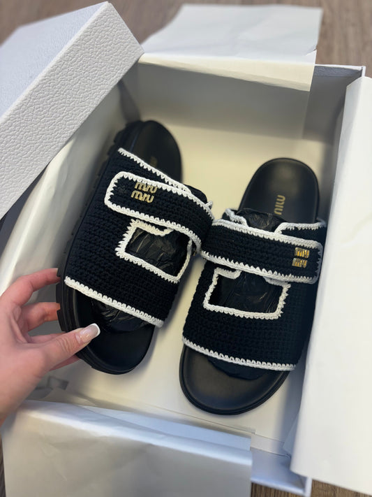 Black sandals