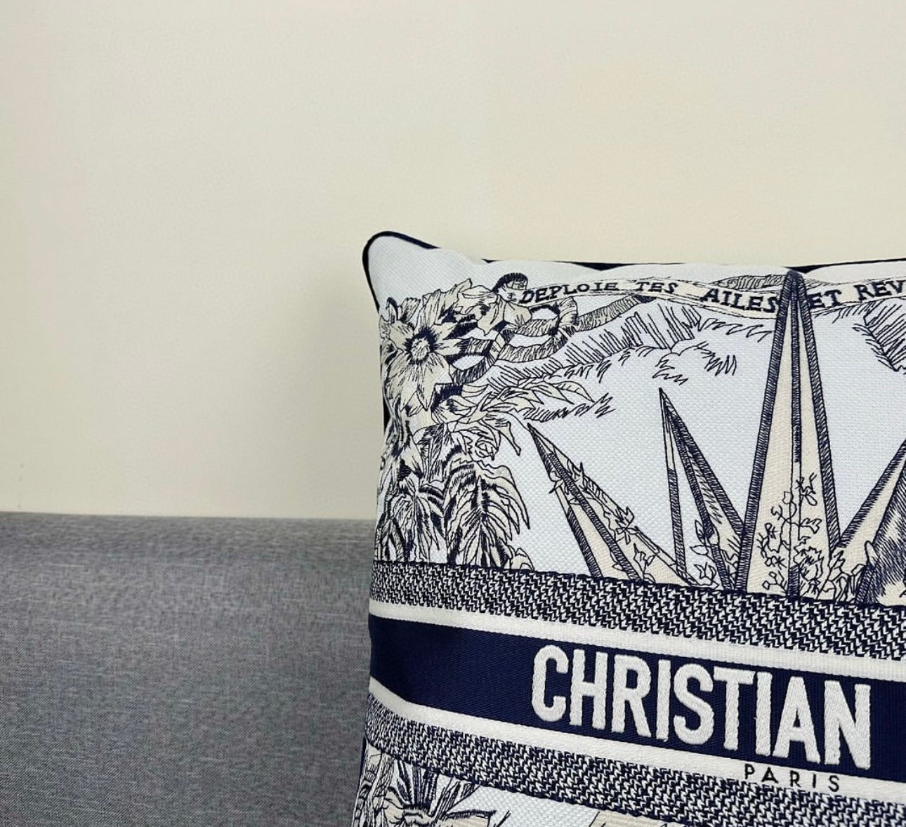 Embroidered Cushion