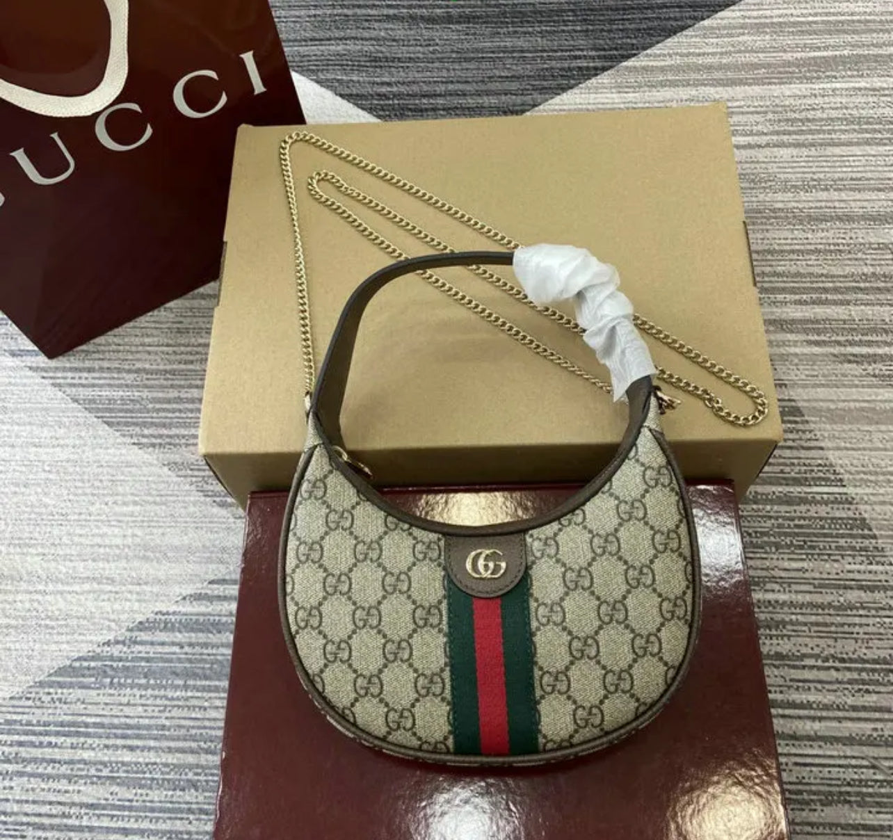 Ophidia Small Shoulder Bag