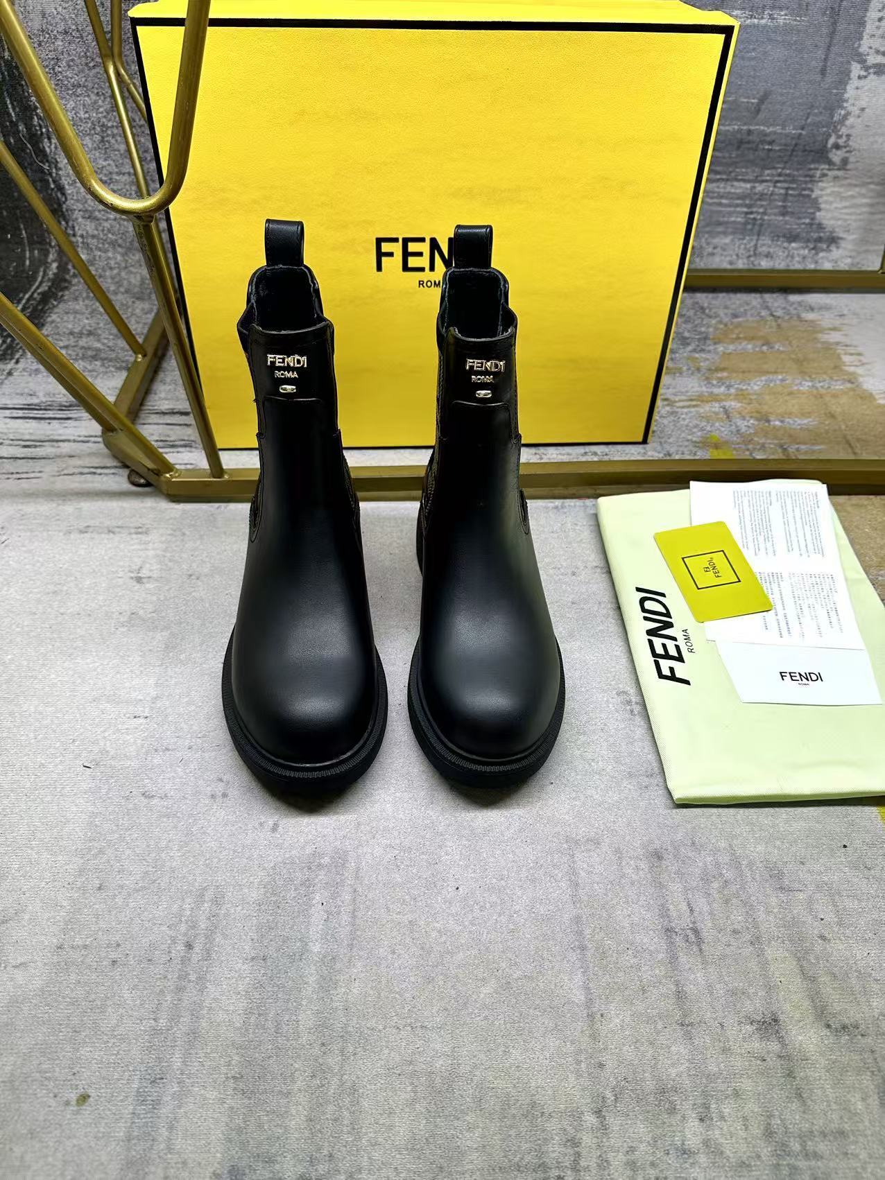FF Leather Boots