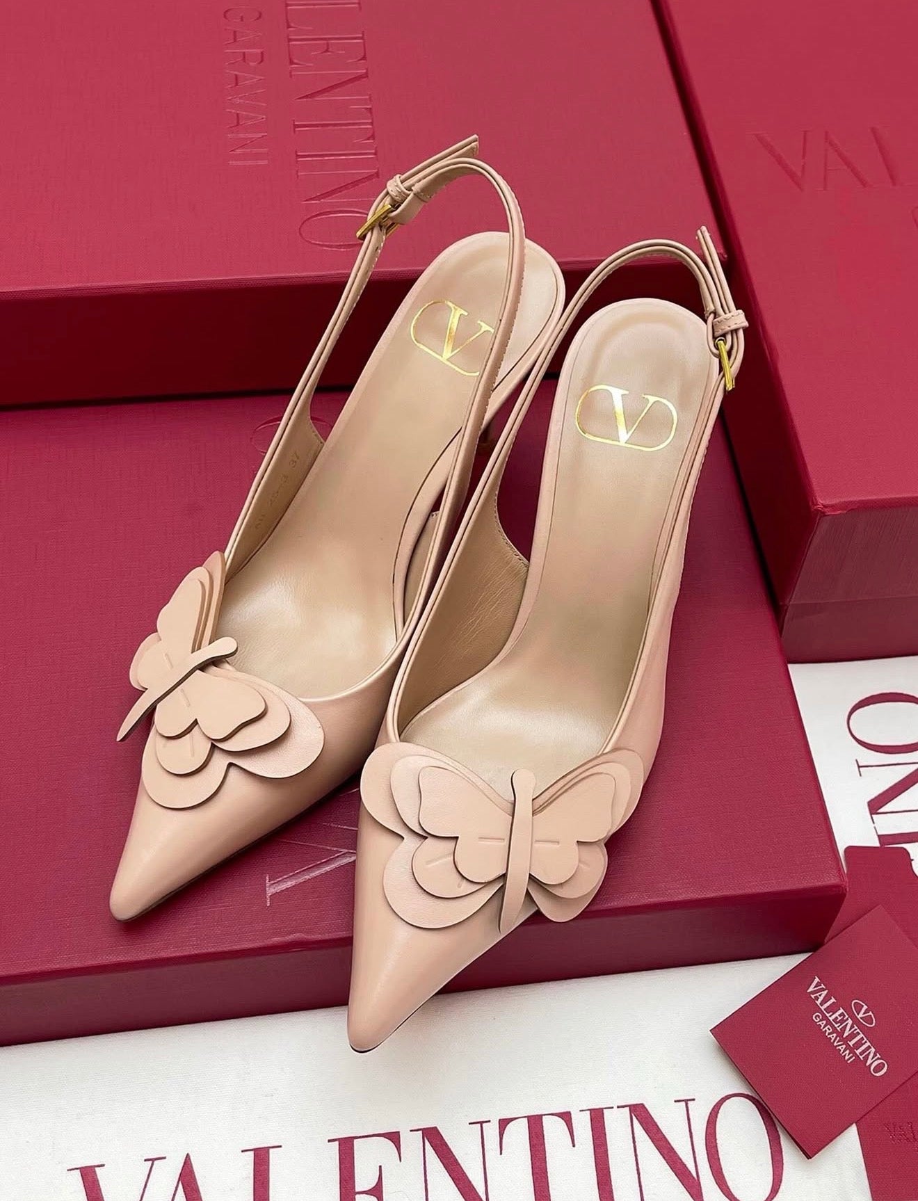 Butterfly Slingbacks