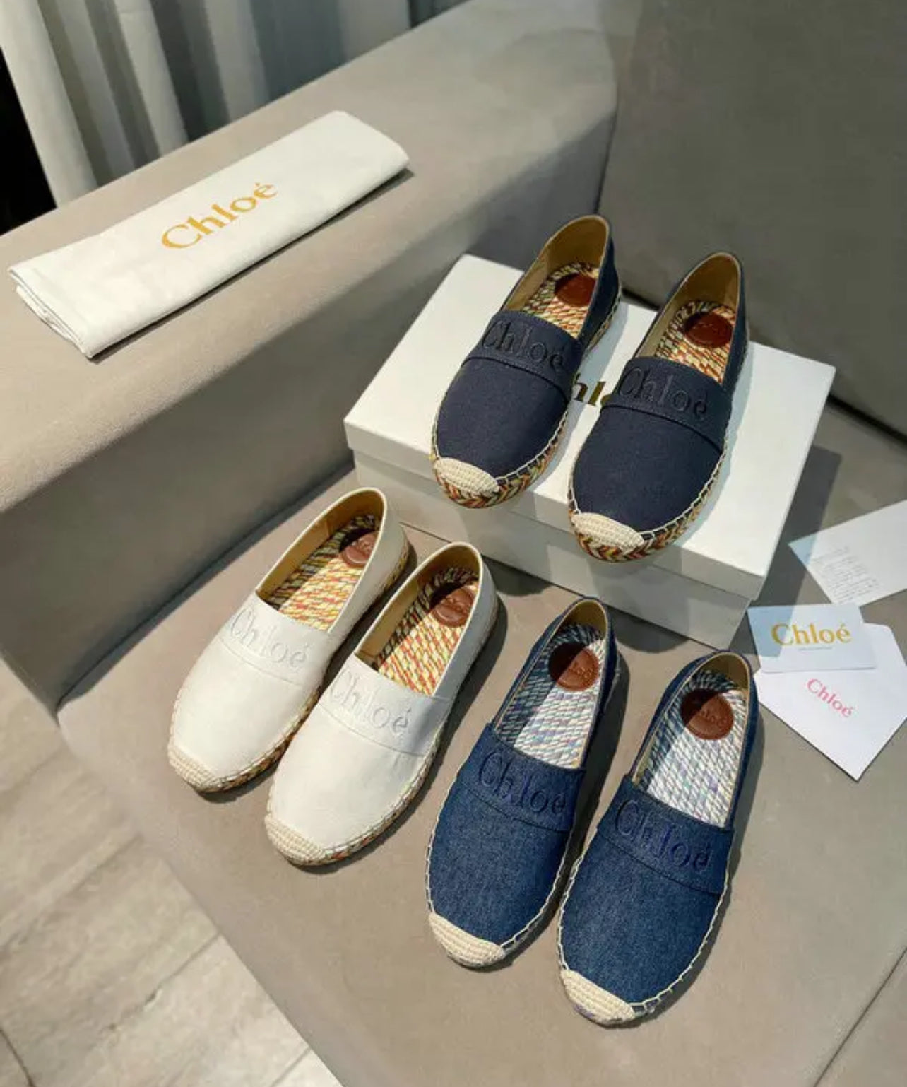 Denim Espadrilles