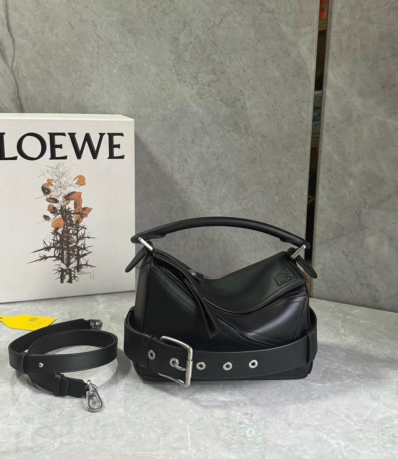 Small Puzzle Biker Bag